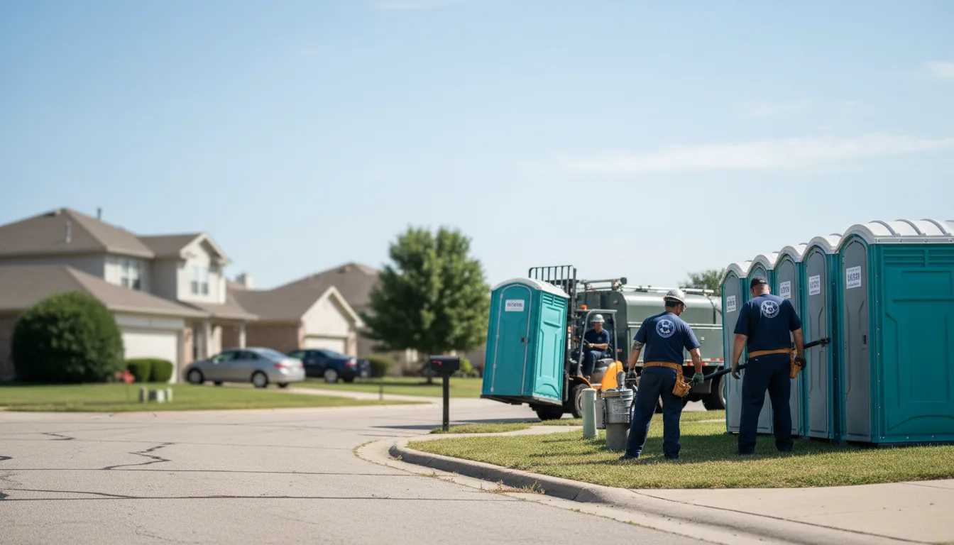 Porta Potty Rental in Ellington, MO near me